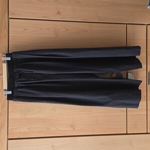 Brunello Cucinelli Monili Wide Leg Pants, Deconstructed Dress Pants, Size 4